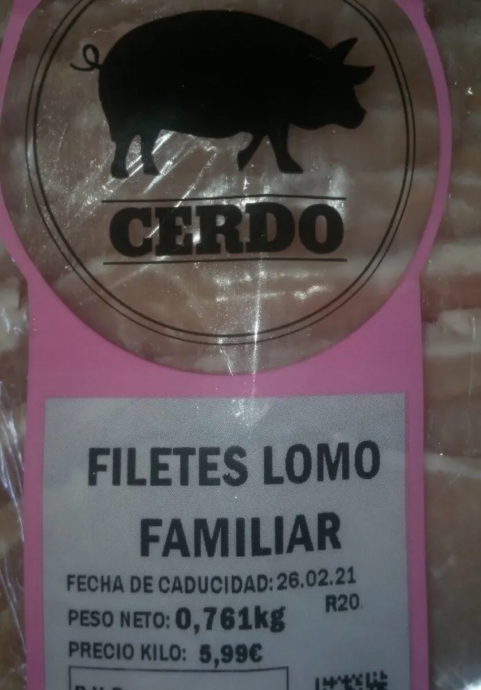 Filetes de lomo