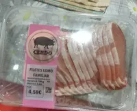 Filetes de lomo de cerdo