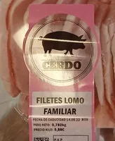 Filetes lomo familiar