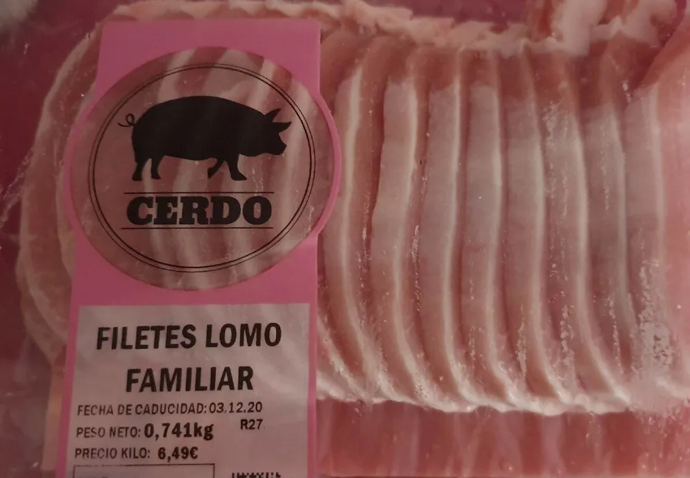 Filetes lomo Familiar