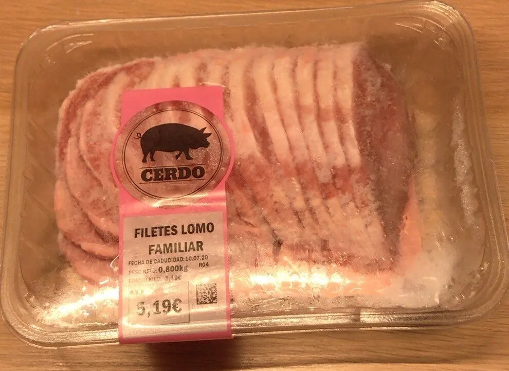 Filetes de Lomo Familiar
