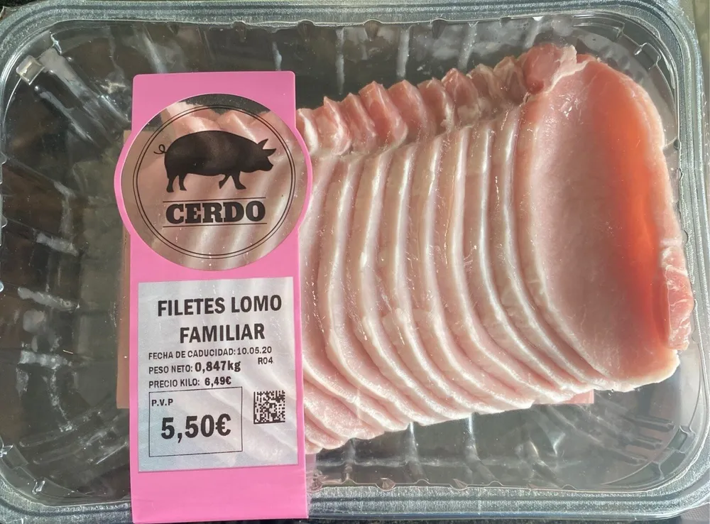 Filetes de lomo