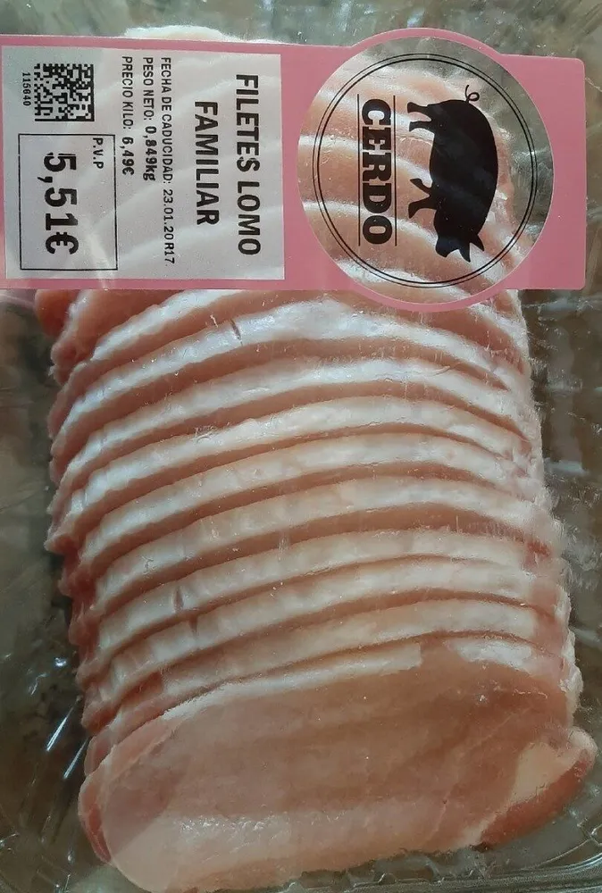 Filetes lomo familiar