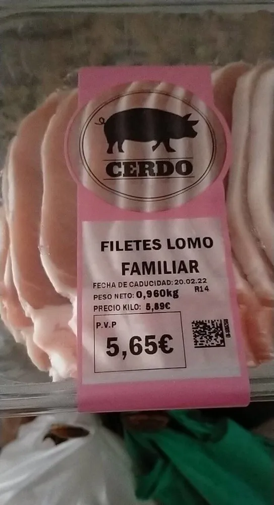 Filetes de lomos