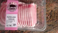 Filetes de lomo familiar