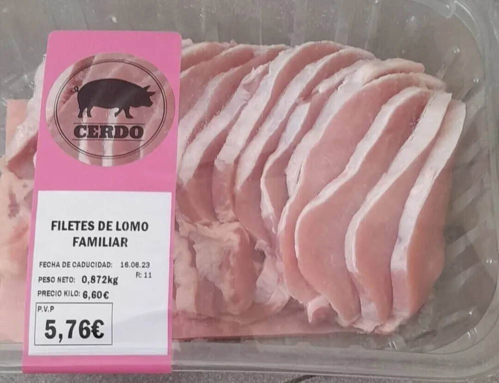 Filetes de limo familiar