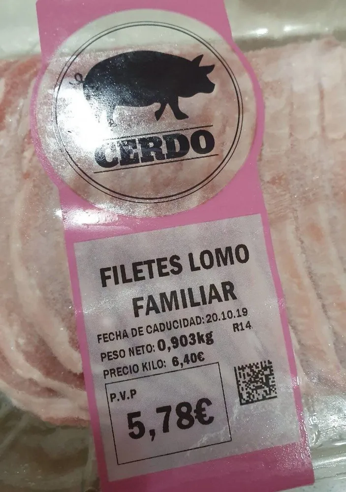 Filetes de lomo