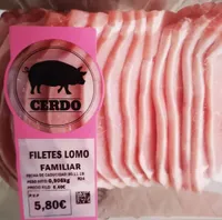 Filetes lomo familiar