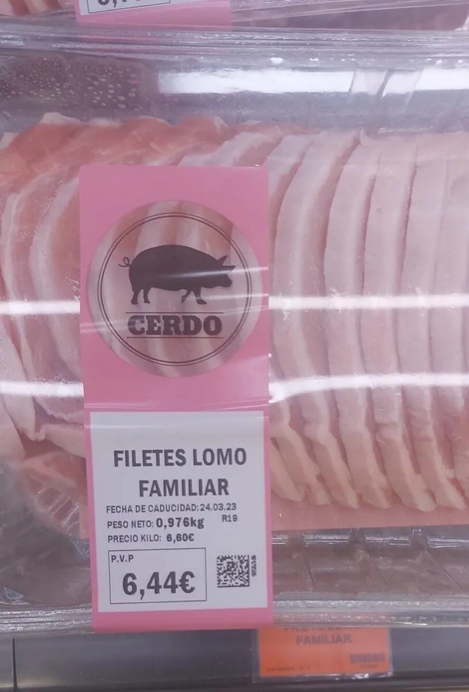 Filetes de lomo familiar