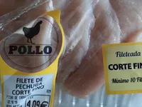 Filete de pechuga corte fino