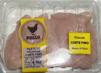 Filete de pechuga corte fino