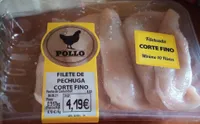 Filete de pechuga corte fino