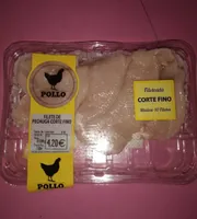 Filete de pechuga corte fino