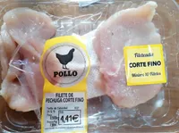 Filete de pechuga corte fino