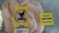 Filete de pechuga de pollo corte fino