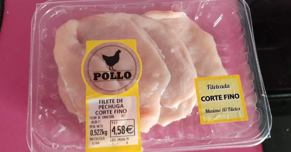 Filete pechuga corte fino