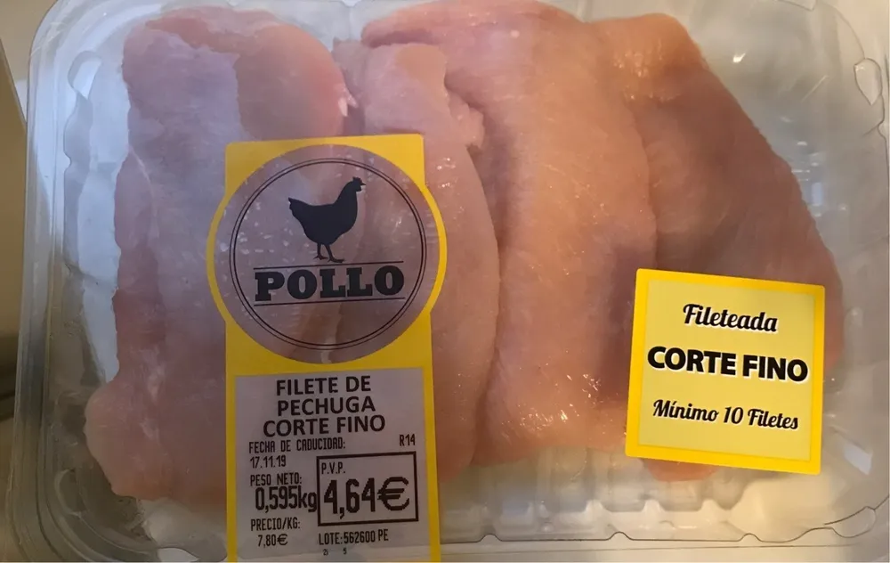 Pechugas de pollo