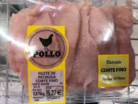 Filete de pechuga corte fino