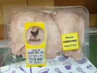 Filete de pechuga de pollo corte fino
