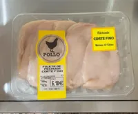 Filete de pechuga corte fino