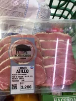 Lomo de cerdo al ajillo