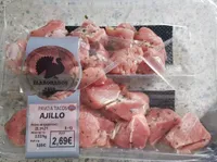 Pavo a tacos ajillo