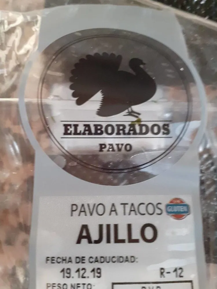 Pavo a tacos Ajillo