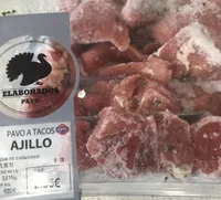 Pavo a tacos Ajillo