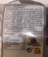 Pavo a tacos ajillo