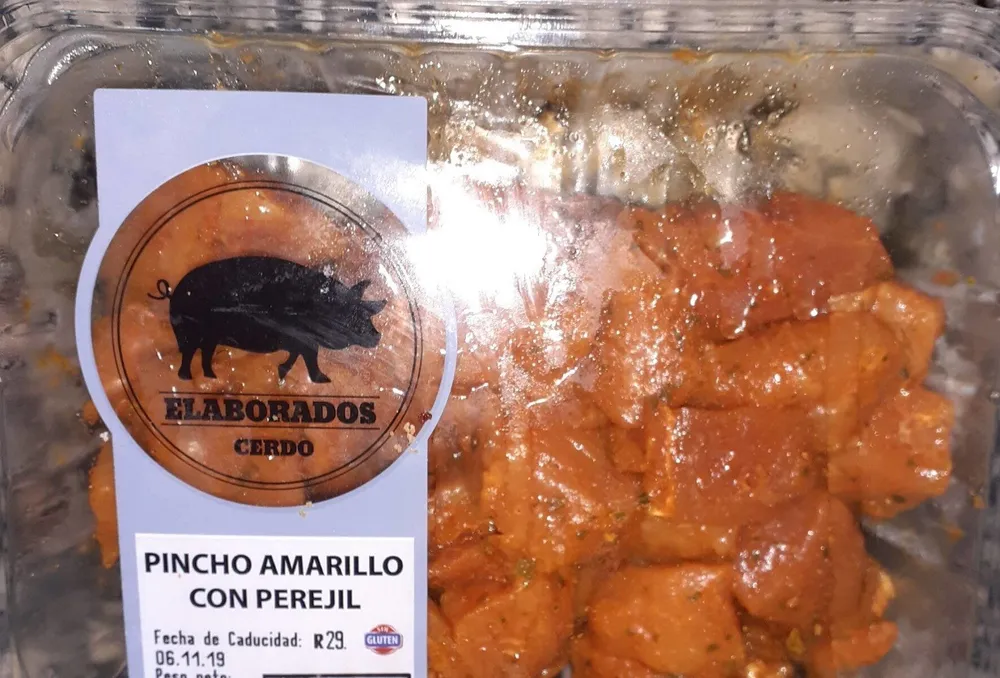 Pincho Amarillo con perejil