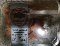 Pincho amarillo con perejil