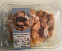pincho amarillo con perejil