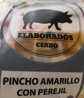Pincho amarillo con perejil