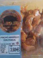 Pincho amarillo con perejil