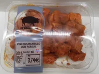 Pincho amarillo con perejil