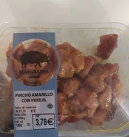 Pincho amarillo con perejil