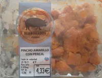 Pincho amarillo con perejil
