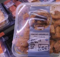 Pincho amarillo con perejil