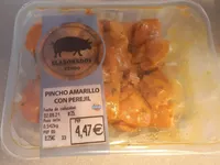 Pincho amarillo con perejil