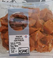 Pincho amarillo con perejil