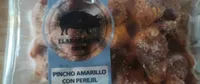 Poncho amarillo con perejil