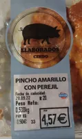 Pincho amarillo con perejil