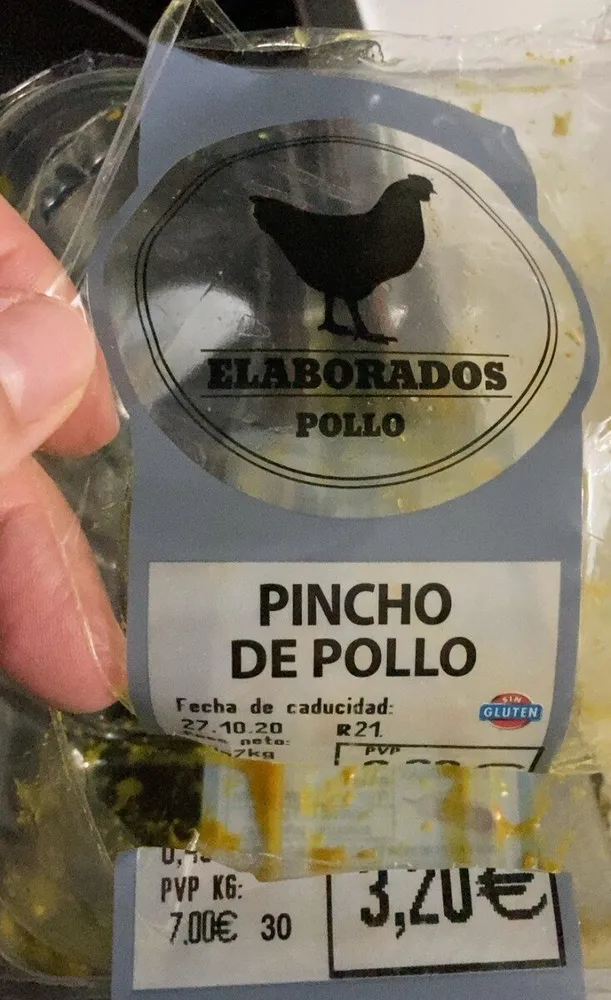 Pincho de pollo