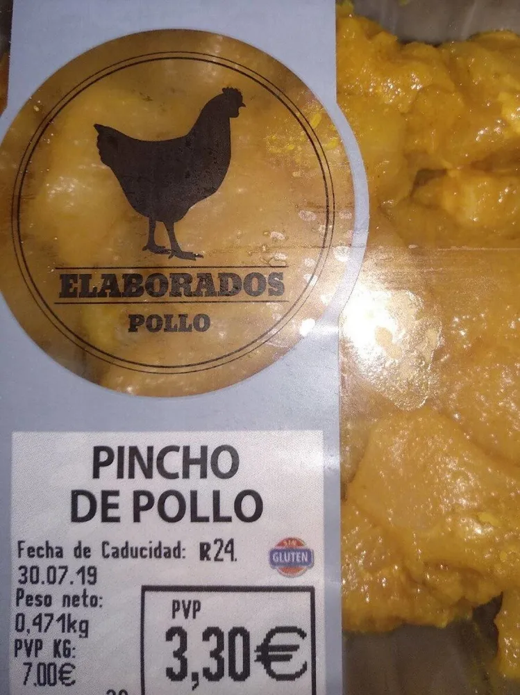 Pincho de pollo
