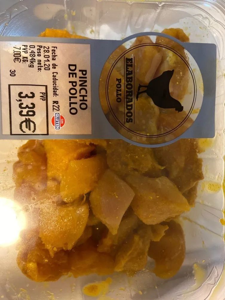 Pinchito de pollo