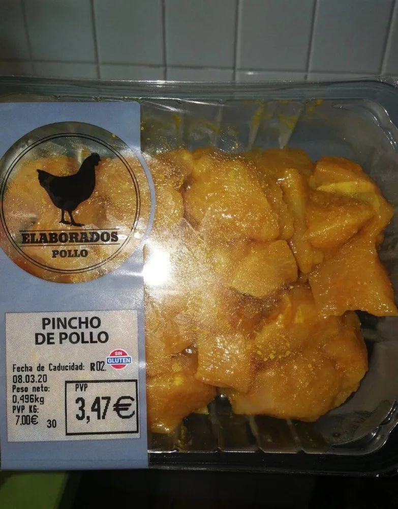 Pincho de pollo