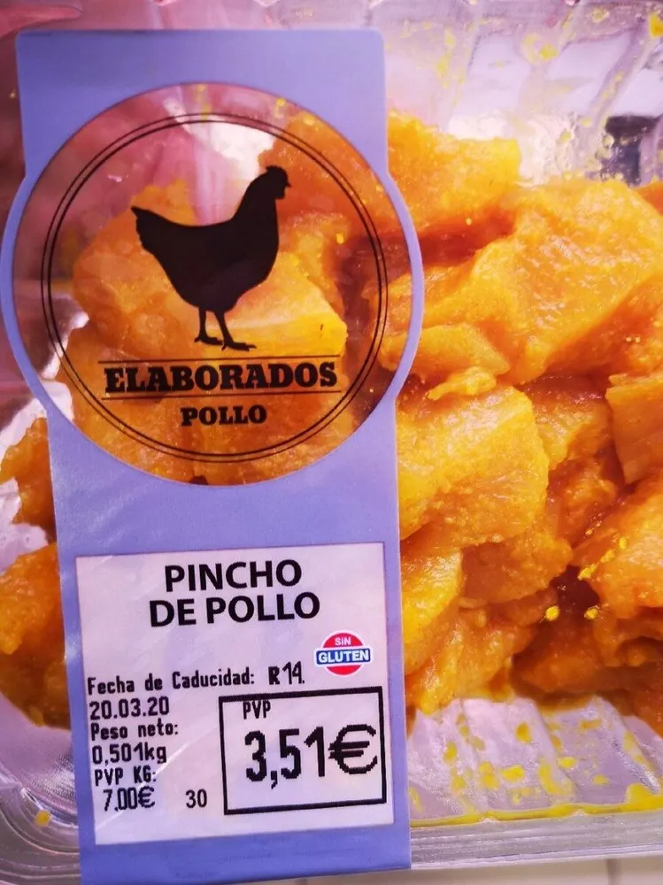 Pincho de pollo