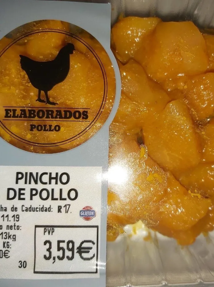 Pincho de pollo