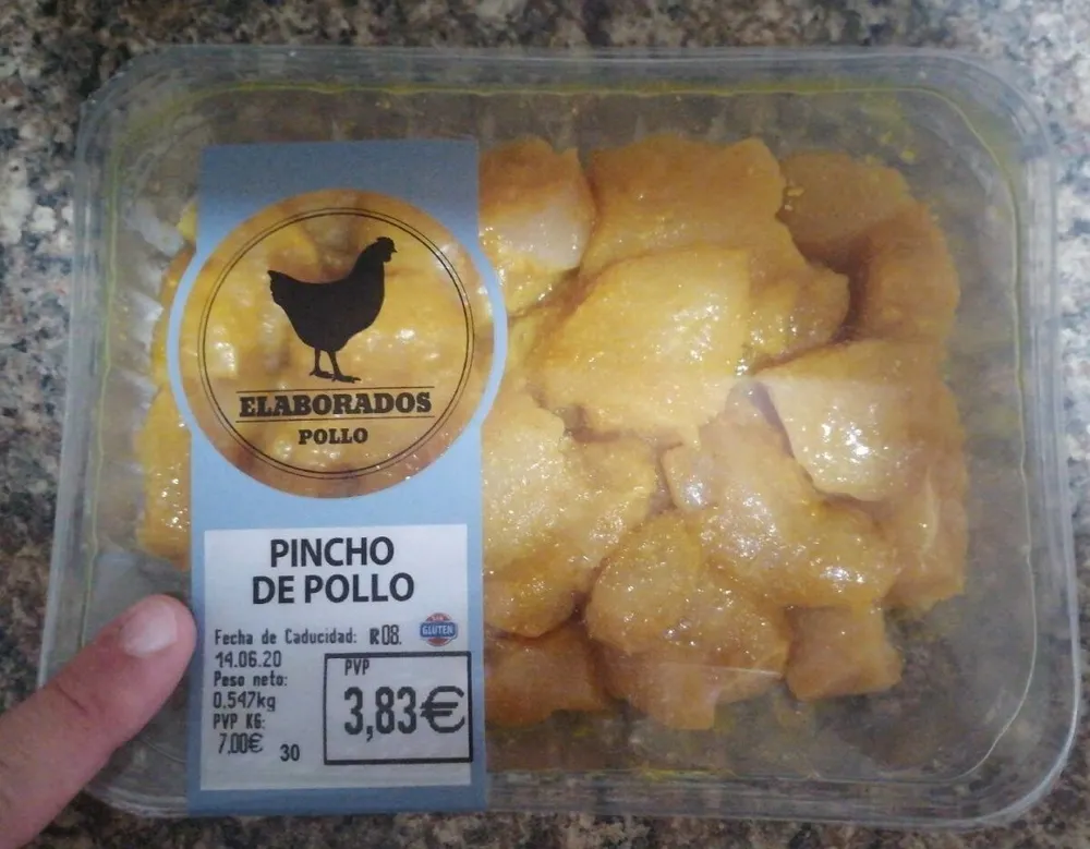 Pincho de pollo