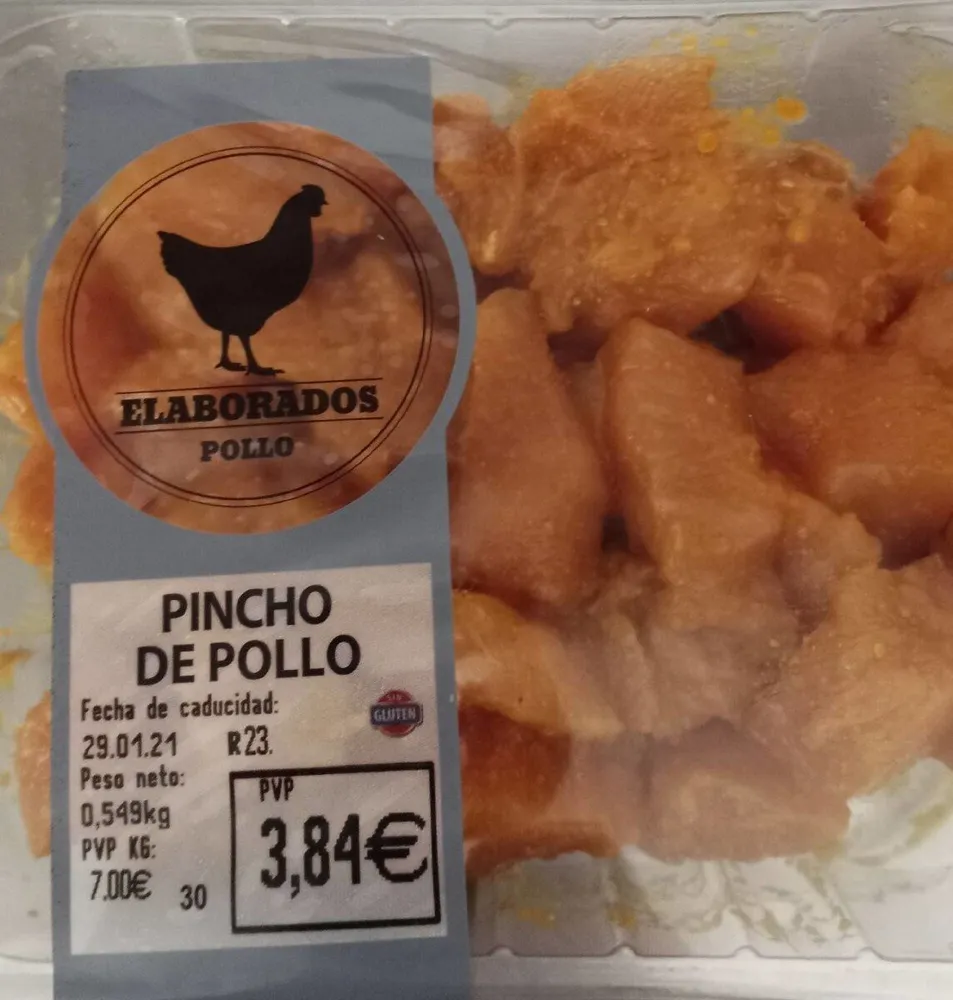 Pincho de pollo